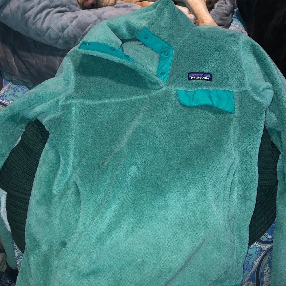 Patagonia women’s 1/4 button fleece pullover